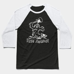 rise againstguitar smash Baseball T-Shirt